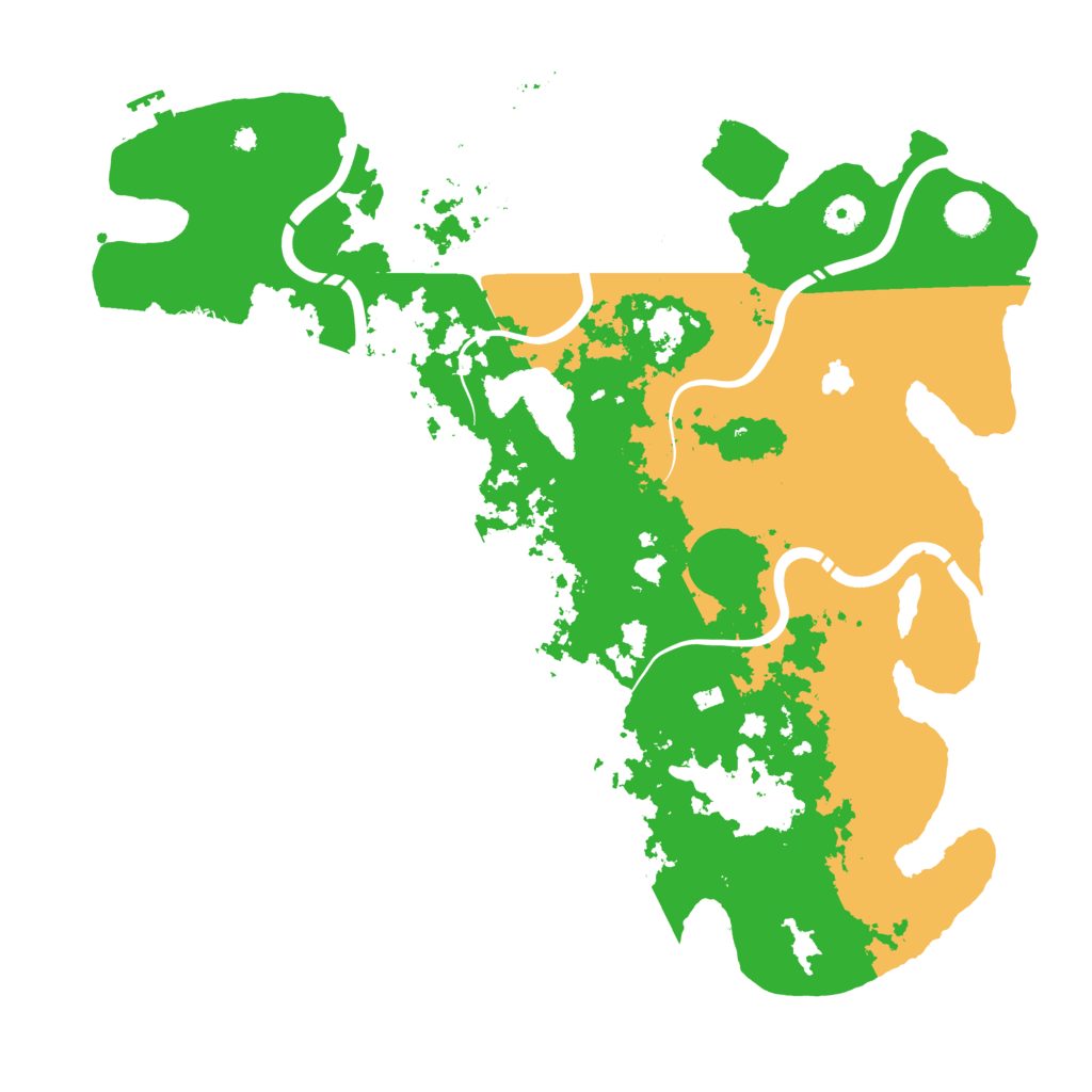 Biome Rust Map: Procedural Map, Size: 4250, Seed: 757033