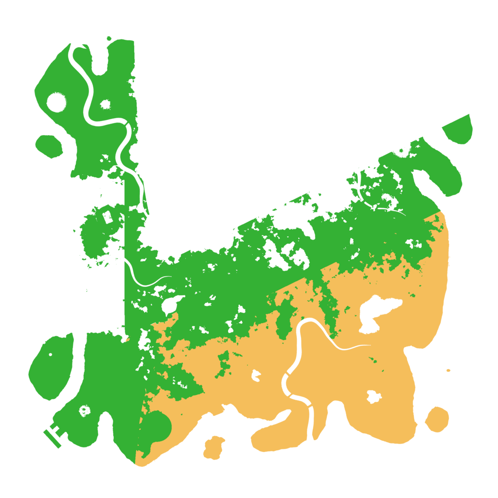 Biome Rust Map: Procedural Map, Size: 4500, Seed: 1575011879