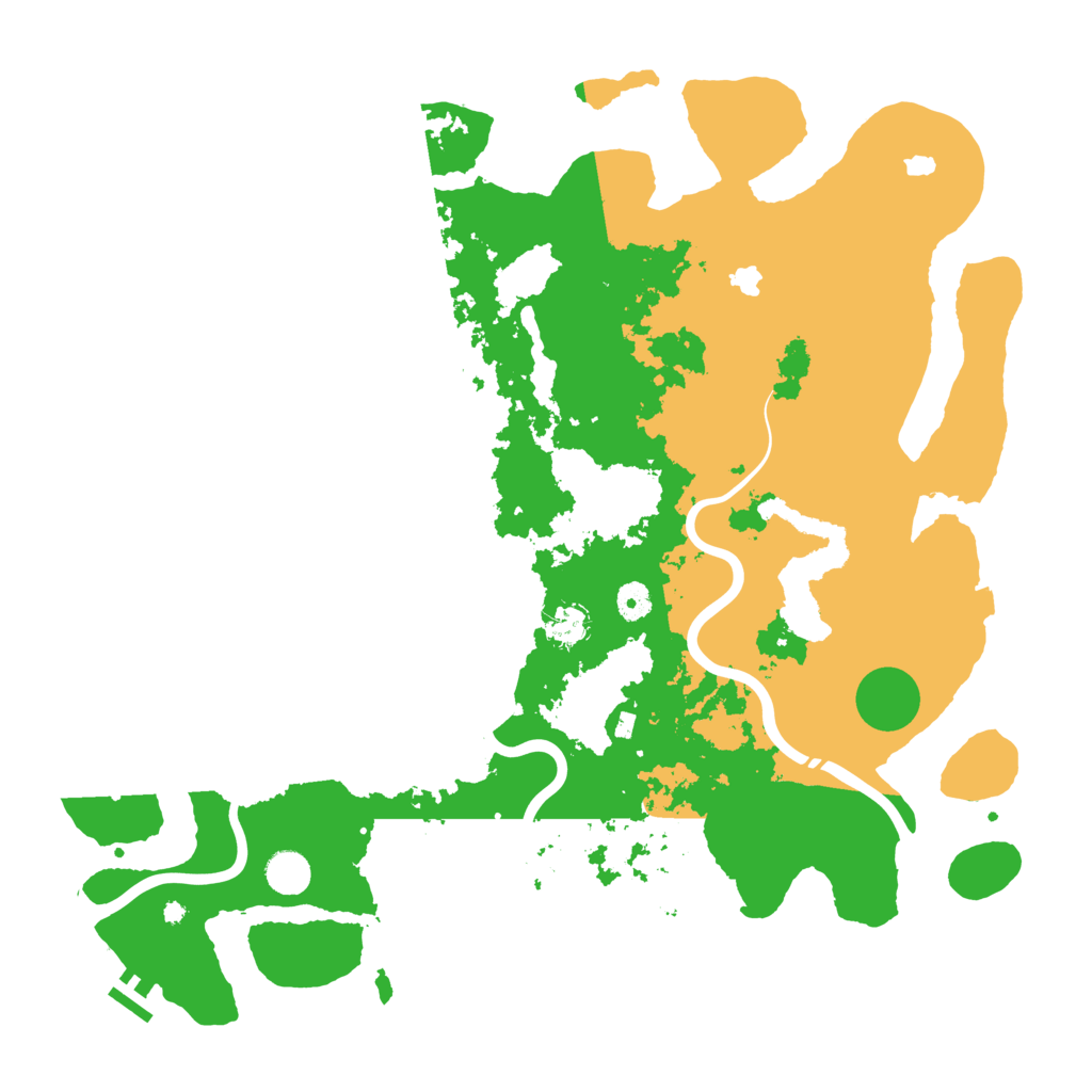 Biome Rust Map: Procedural Map, Size: 4500, Seed: 1680058960