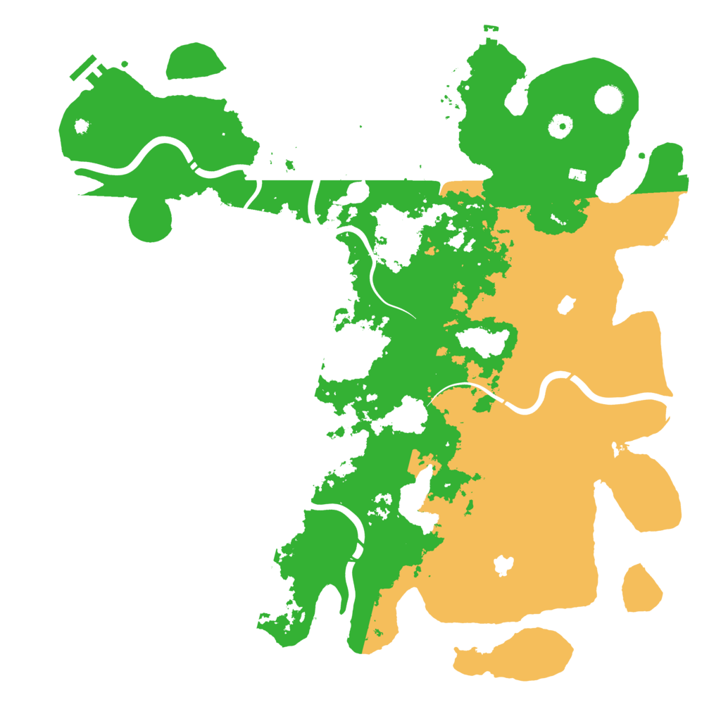 Biome Rust Map: Procedural Map, Size: 4500, Seed: 1831242569
