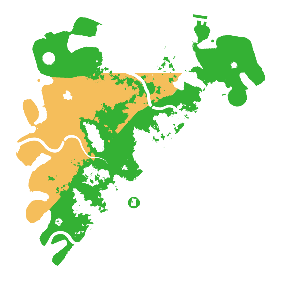 Biome Rust Map: Procedural Map, Size: 4096, Seed: 979216819