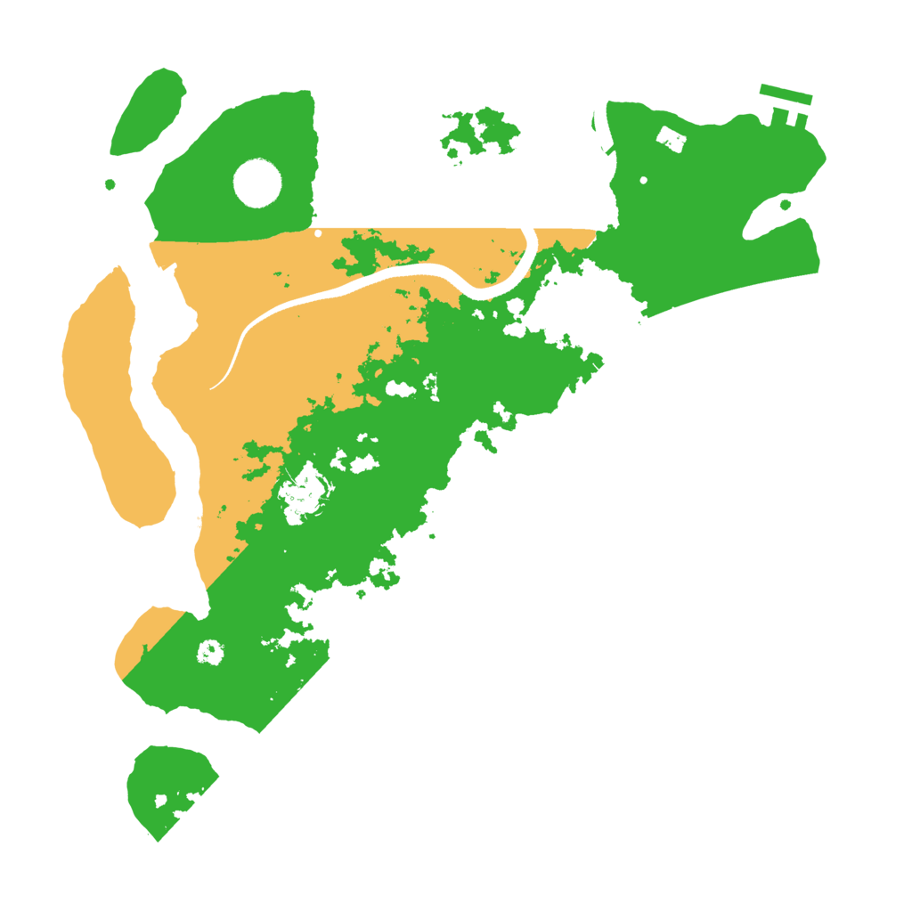 Biome Rust Map: Procedural Map, Size: 3500, Seed: 1172746373