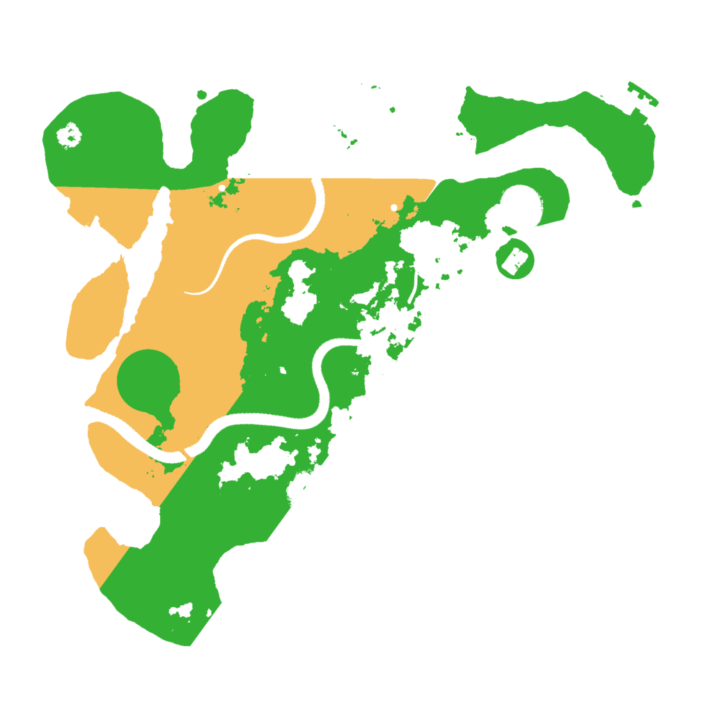 Biome Rust Map: Procedural Map, Size: 3000, Seed: 1524480000