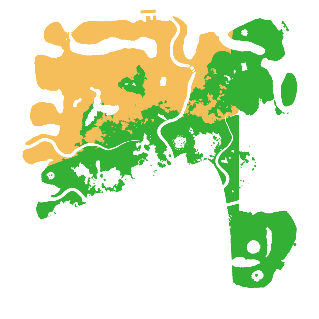 Biome Rust Map: Procedural Map, Size: 4250, Seed: 784954744