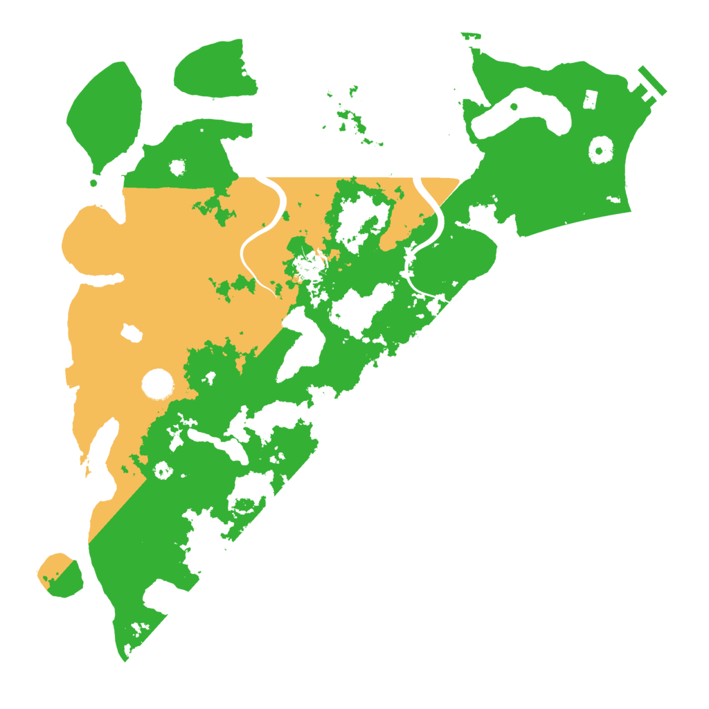Biome Rust Map: Procedural Map, Size: 4000, Seed: 285512