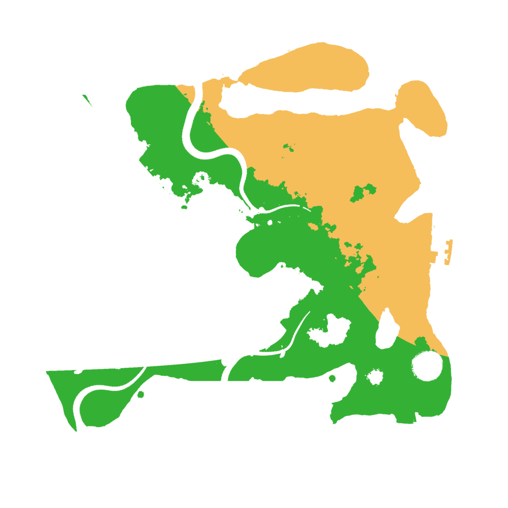 Biome Rust Map: Procedural Map, Size: 3000, Seed: 202486