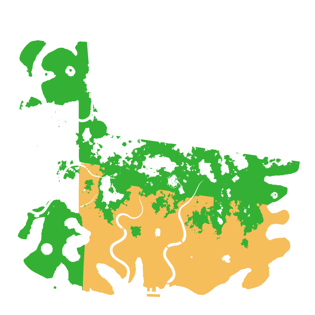 Biome Rust Map: Procedural Map, Size: 4800, Seed: 588527792
