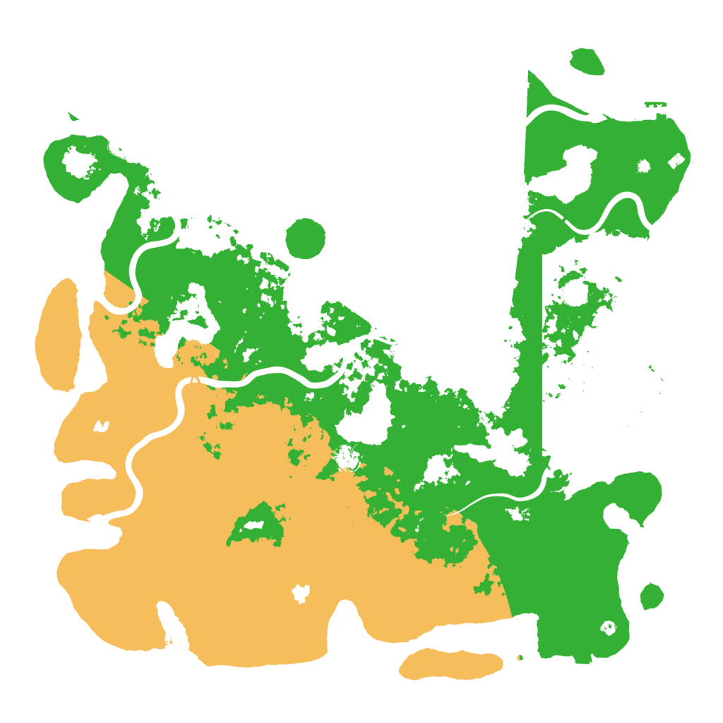 Biome Rust Map: Procedural Map, Size: 5000, Seed: 2005994853