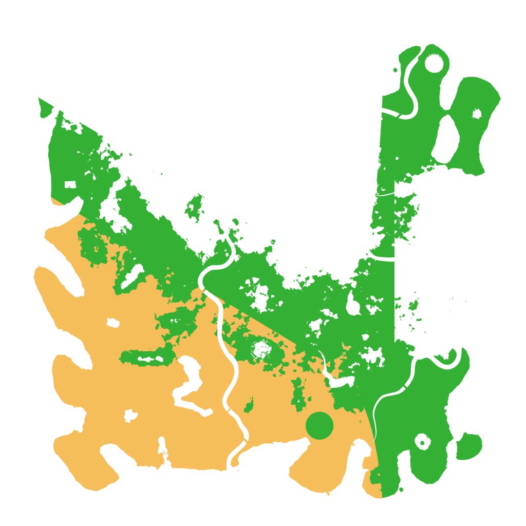 Biome Rust Map: Procedural Map, Size: 5000, Seed: 973281282