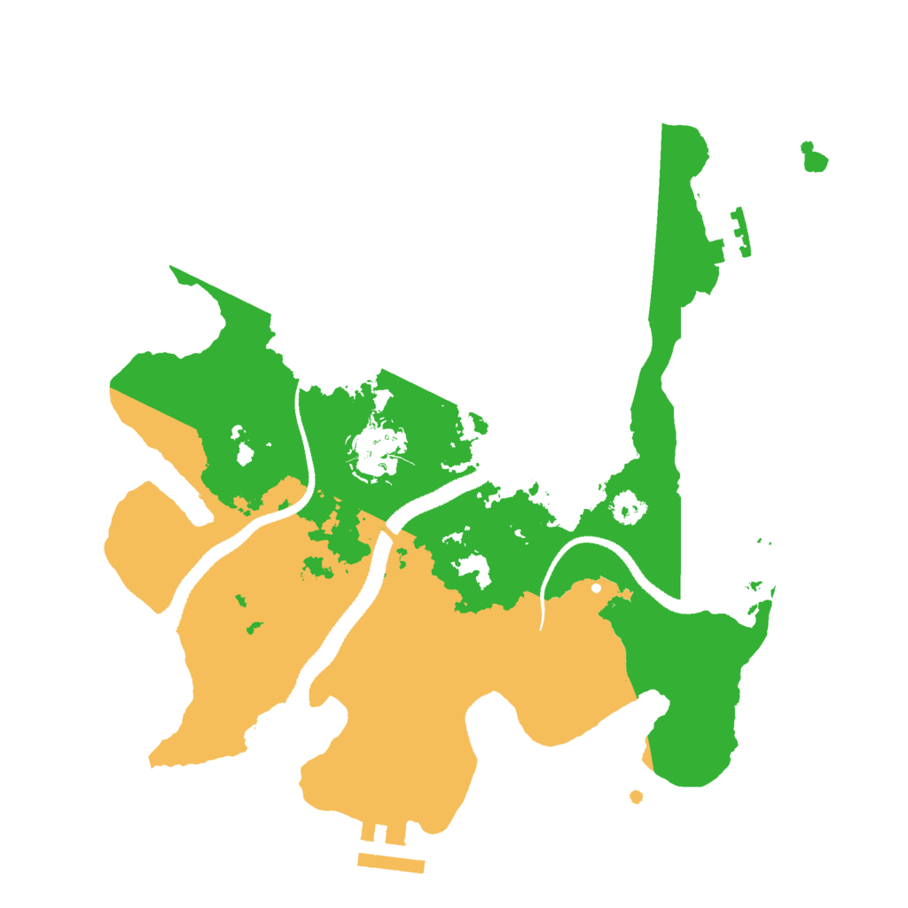 Biome Rust Map: Procedural Map, Size: 2750, Seed: 57688346