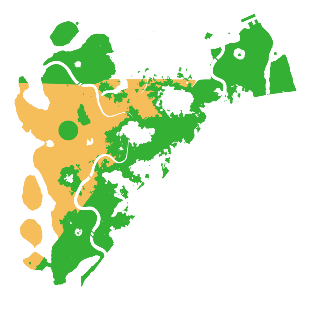 Biome Rust Map: Procedural Map, Size: 4250, Seed: 68919612