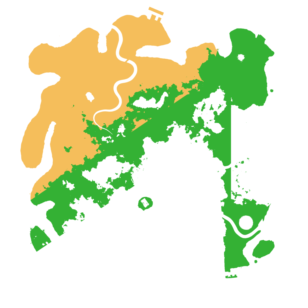Biome Rust Map: Procedural Map, Size: 4000, Seed: 765678180