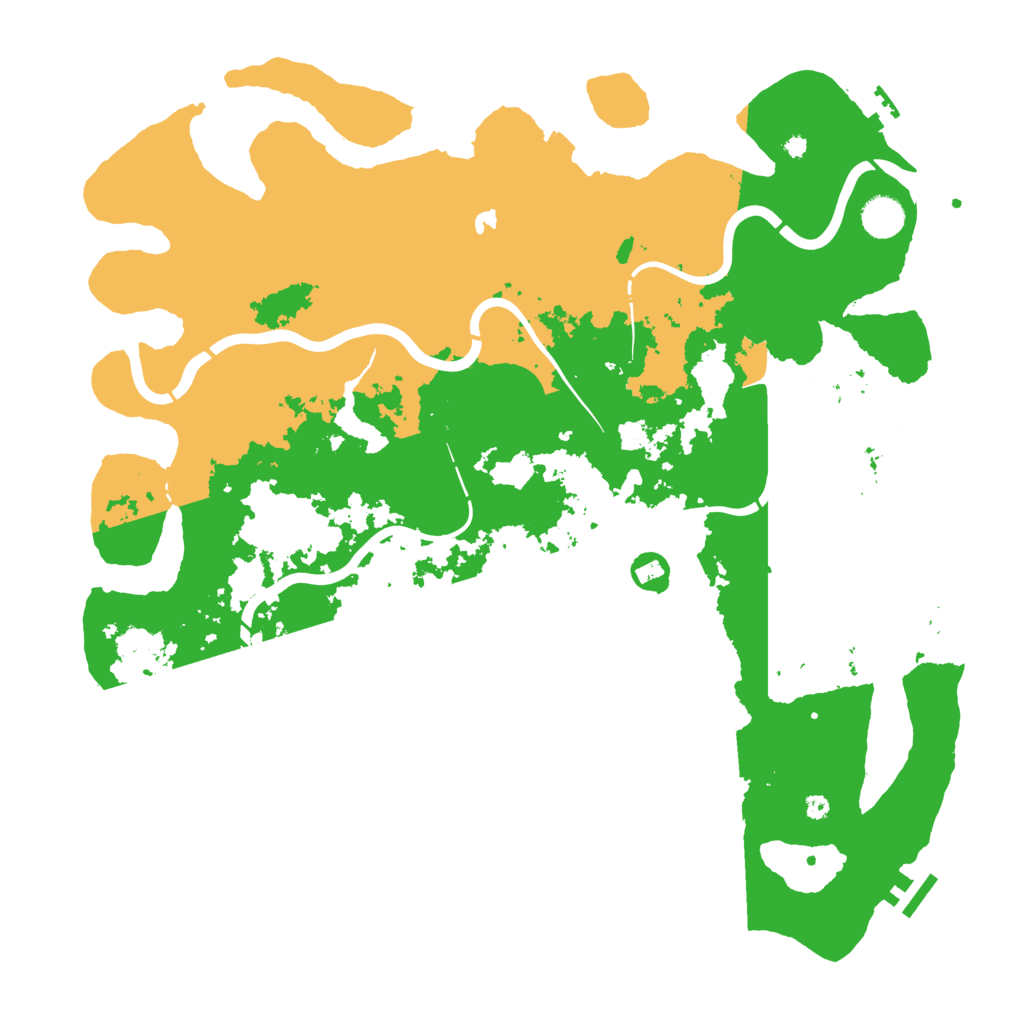 Biome Rust Map: Procedural Map, Size: 4250, Seed: 1289664712