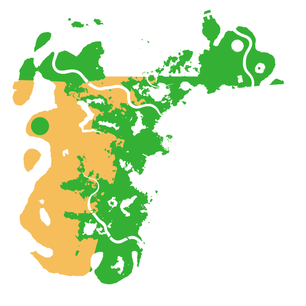Biome Rust Map: Procedural Map, Size: 4500, Seed: 918523785