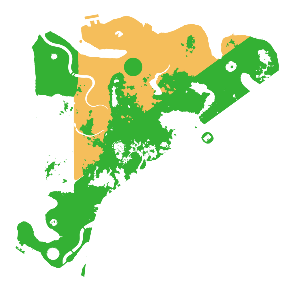 Biome Rust Map: Procedural Map, Size: 4250, Seed: 784675316