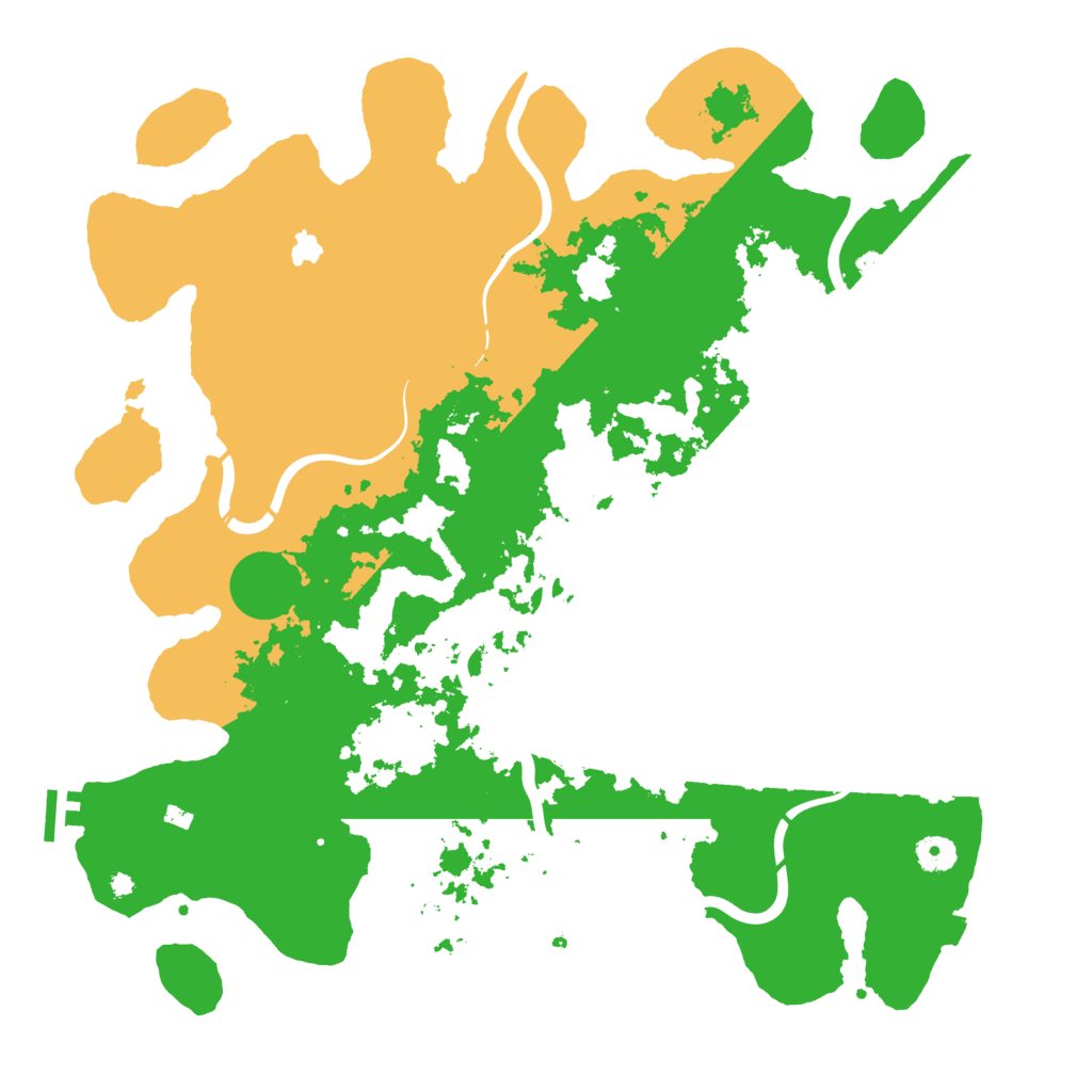 Biome Rust Map: Procedural Map, Size: 4250, Seed: 1064459728