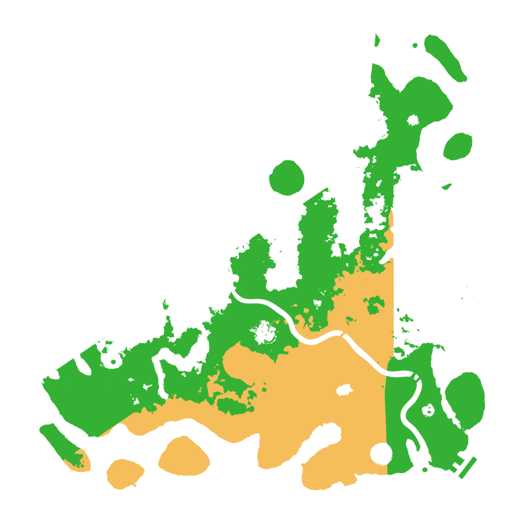 Biome Rust Map: Procedural Map, Size: 4250, Seed: 423395420