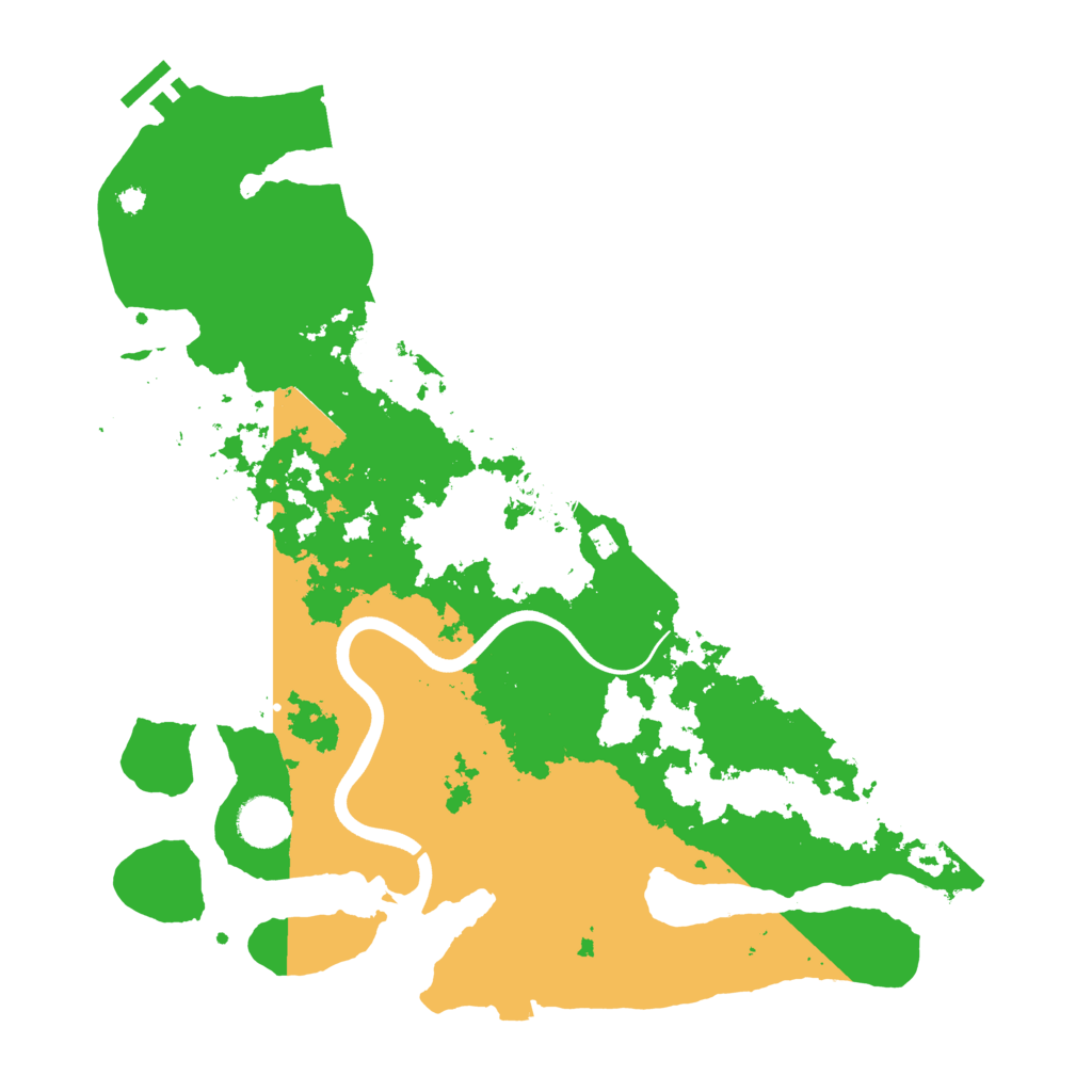 Biome Rust Map: Procedural Map, Size: 3750, Seed: 486756