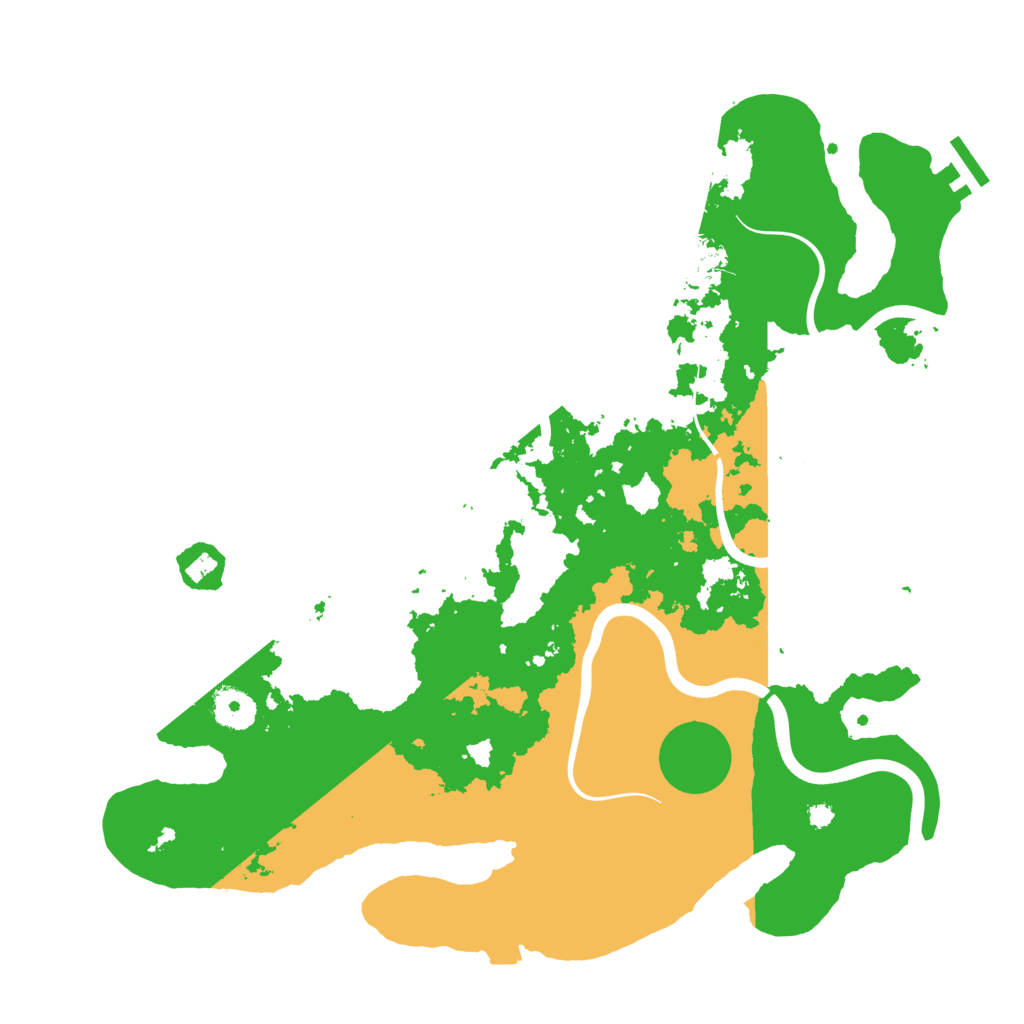 Biome Rust Map: Procedural Map, Size: 3750, Seed: 757181