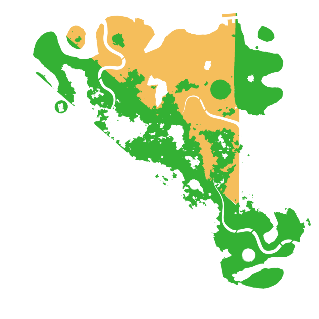Biome Rust Map: Procedural Map, Size: 4250, Seed: 328766008