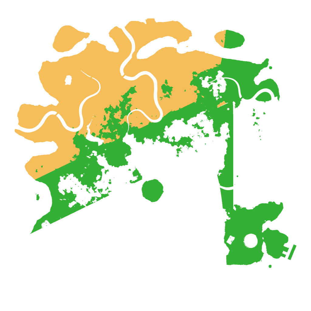 Biome Rust Map: Procedural Map, Size: 4000, Seed: 281778
