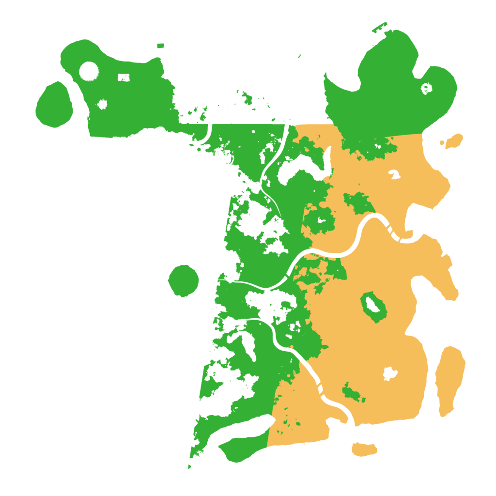 Biome Rust Map: Procedural Map, Size: 4500, Seed: 2106635825