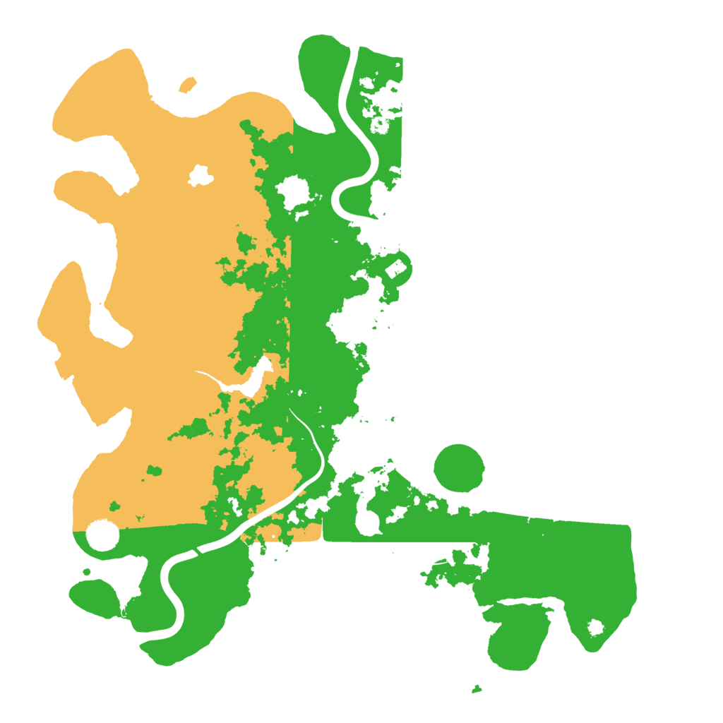 Biome Rust Map: Procedural Map, Size: 4000, Seed: 4556