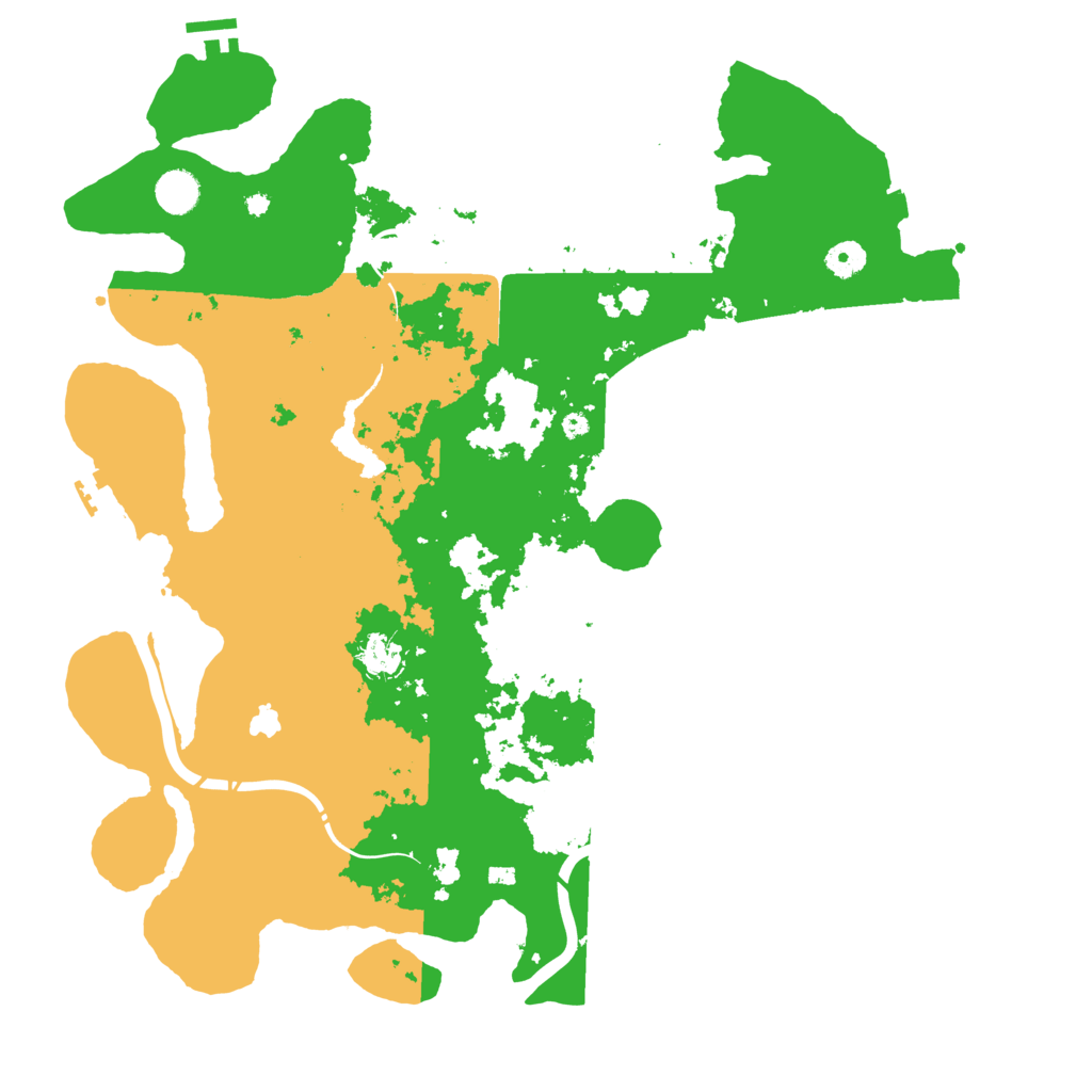 Biome Rust Map: Procedural Map, Size: 4350, Seed: 3092026