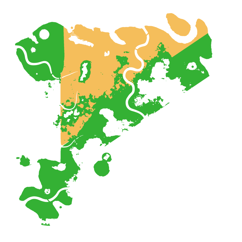 Biome Rust Map: Procedural Map, Size: 4250, Seed: 1753827555