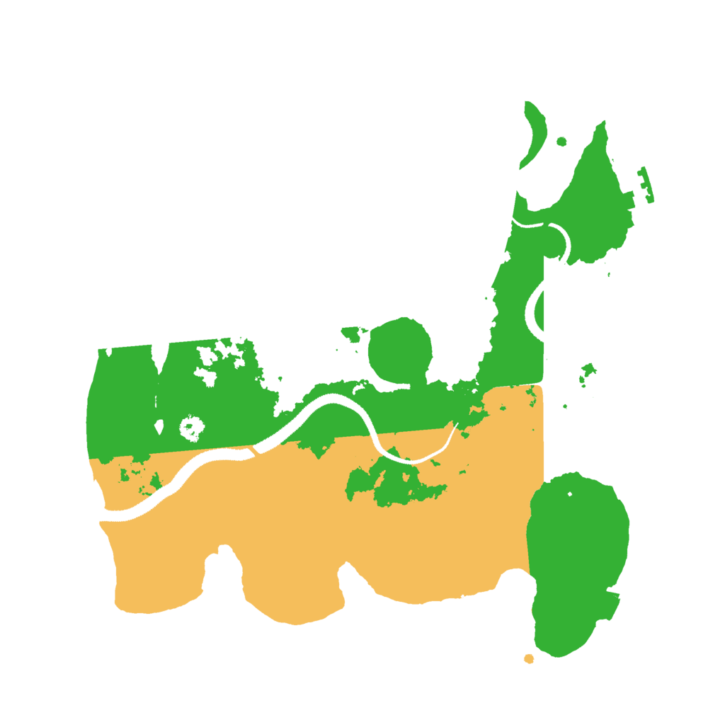 Biome Rust Map: Procedural Map, Size: 3000, Seed: 1955120301