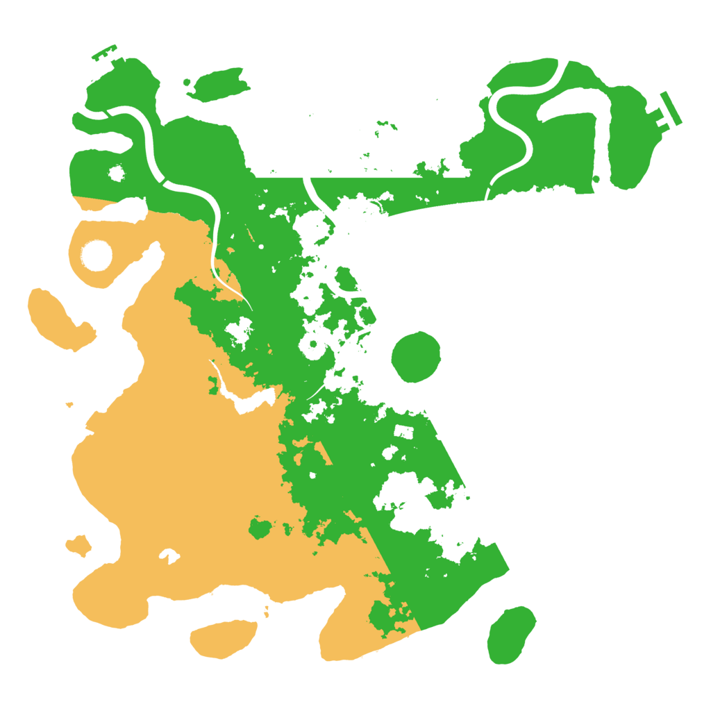 Biome Rust Map: Procedural Map, Size: 4000, Seed: 1322624849