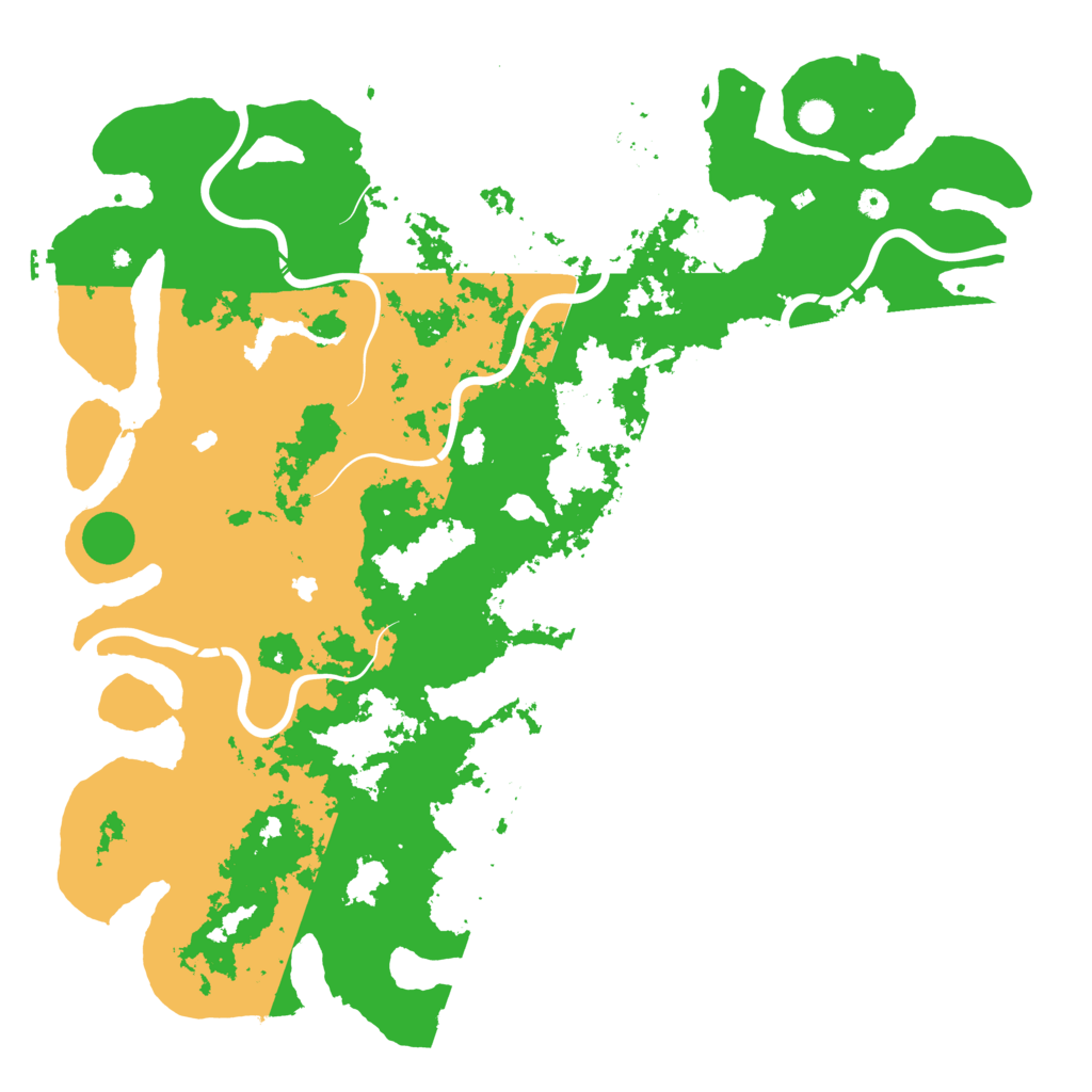 Biome Rust Map: Procedural Map, Size: 5500, Seed: 70276499
