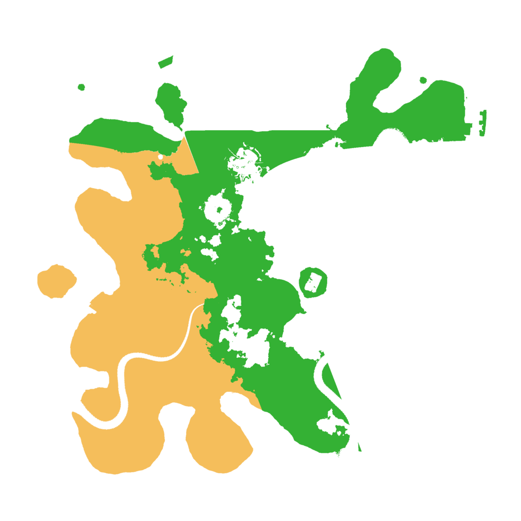 Biome Rust Map: Procedural Map, Size: 3000, Seed: 1612831037