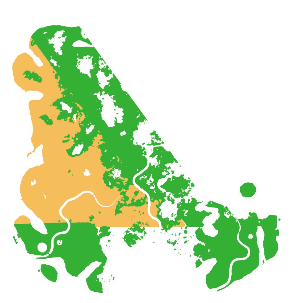 Biome Rust Map: Procedural Map, Size: 5500, Seed: 204565879