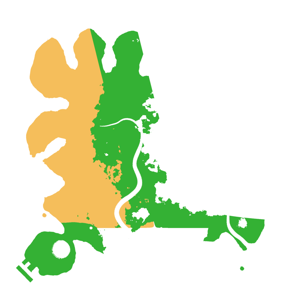 Biome Rust Map: Procedural Map, Size: 3000, Seed: 1835762223