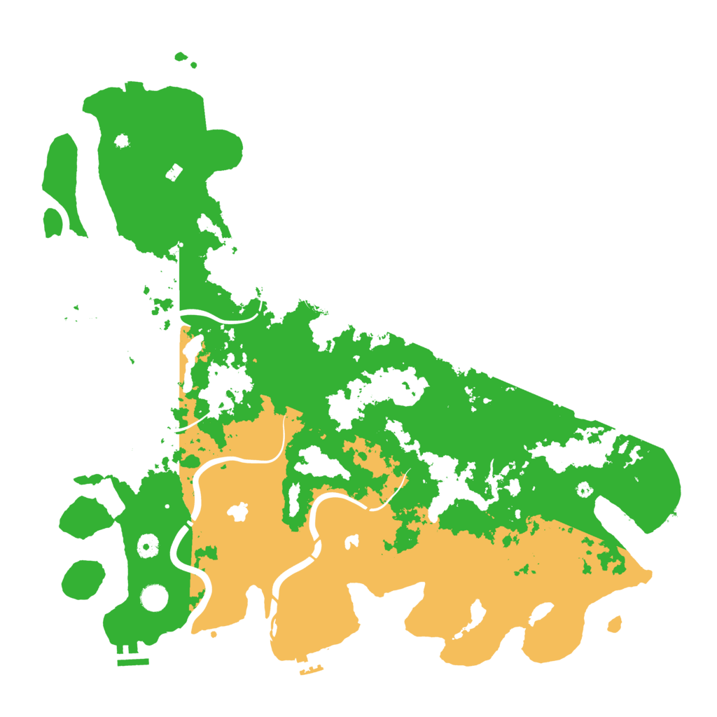 Biome Rust Map: Procedural Map, Size: 4600, Seed: 2026090402