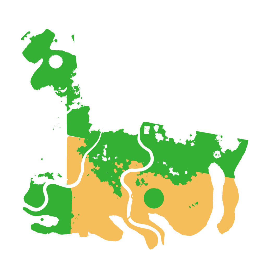 Biome Rust Map: Procedural Map, Size: 3500, Seed: 1532999200