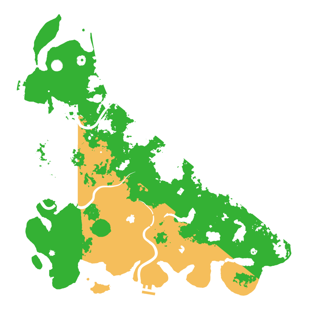 Biome Rust Map: Procedural Map, Size: 4750, Seed: 676117