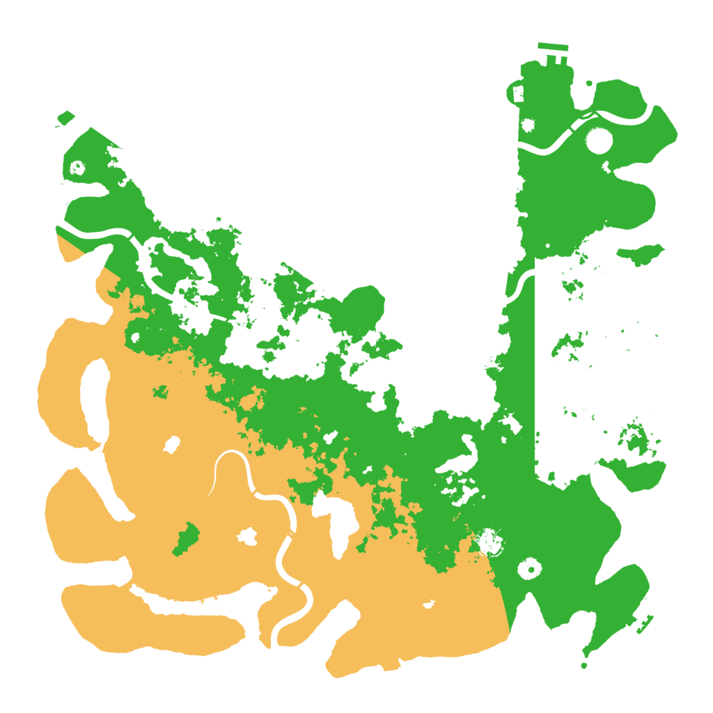 Biome Rust Map: Procedural Map, Size: 4750, Seed: 240475
