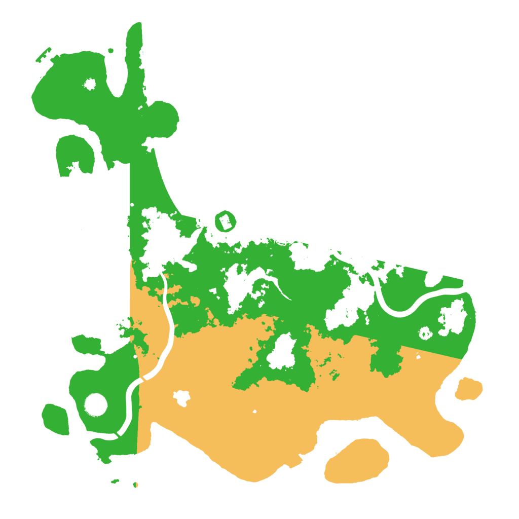 Biome Rust Map: Procedural Map, Size: 4000, Seed: 703466