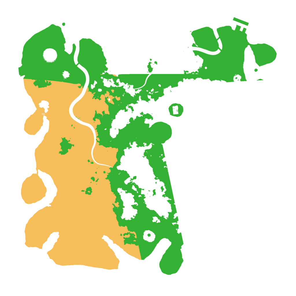 Biome Rust Map: Procedural Map, Size: 3750, Seed: 1813482900