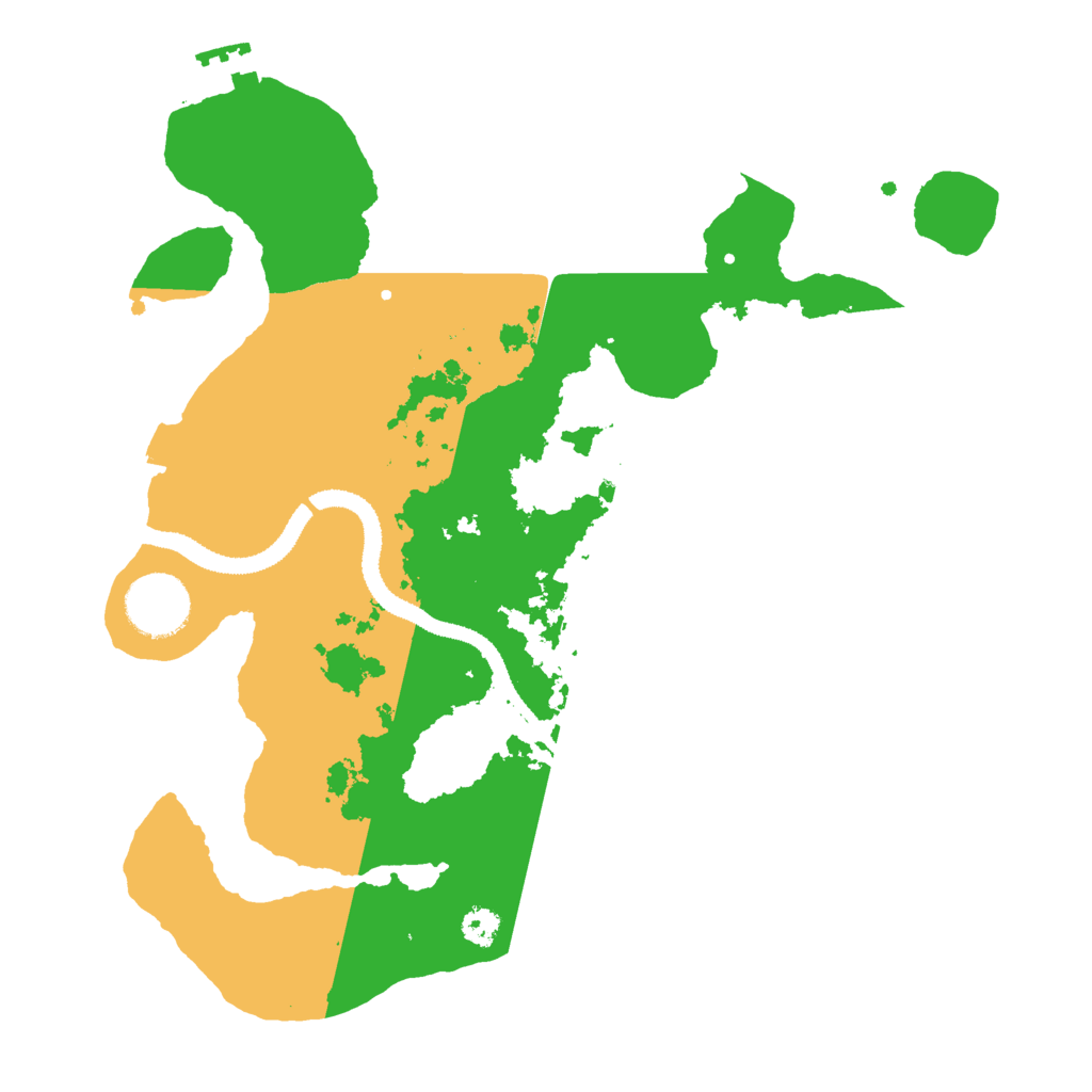 Biome Rust Map: Procedural Map, Size: 3012, Seed: 507062
