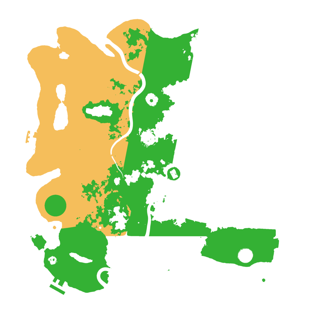 Biome Rust Map: Procedural Map, Size: 3850, Seed: 1633079096