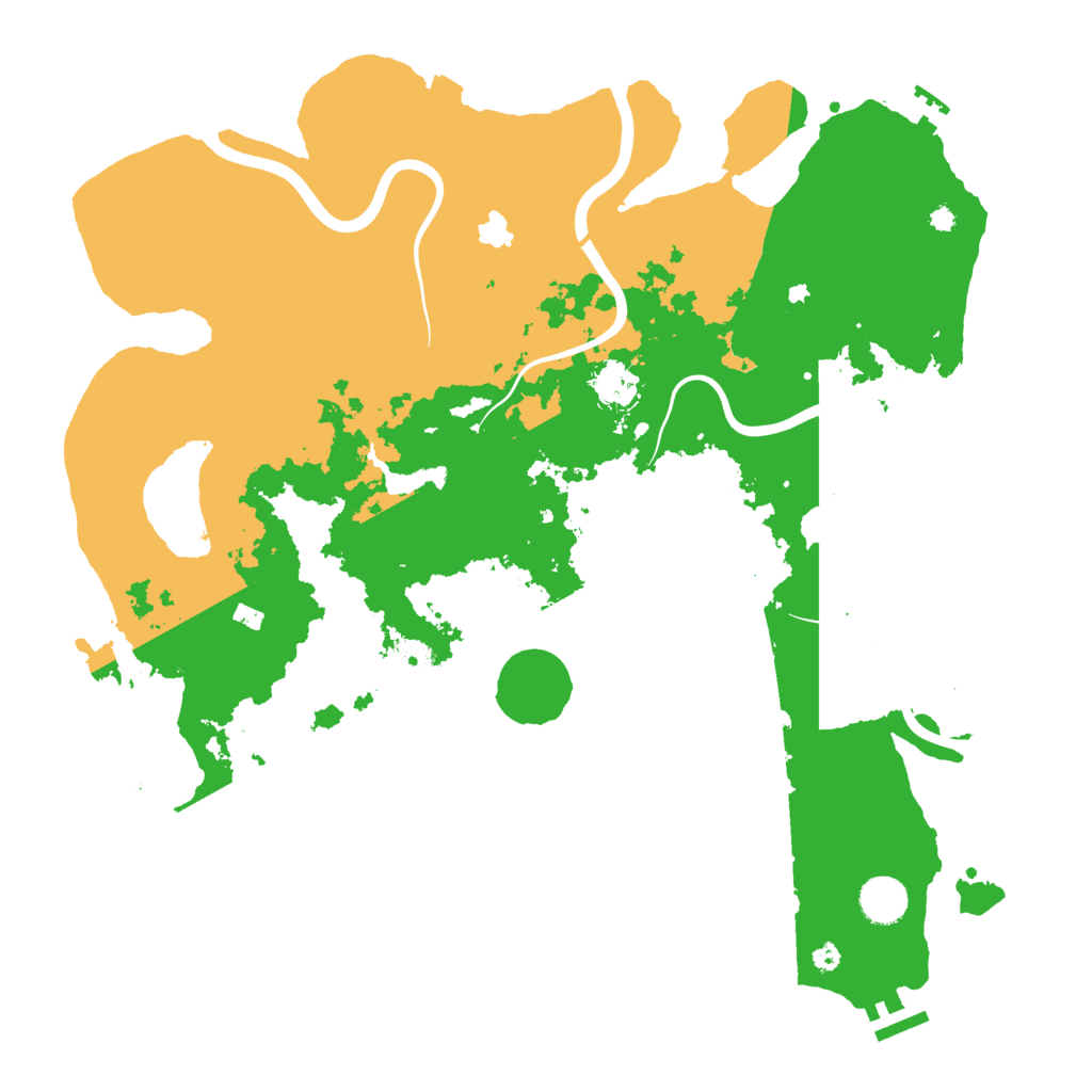 Biome Rust Map: Procedural Map, Size: 4000, Seed: 10202020