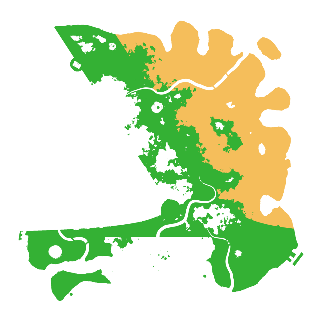 Biome Rust Map: Procedural Map, Size: 4250, Seed: 248637696