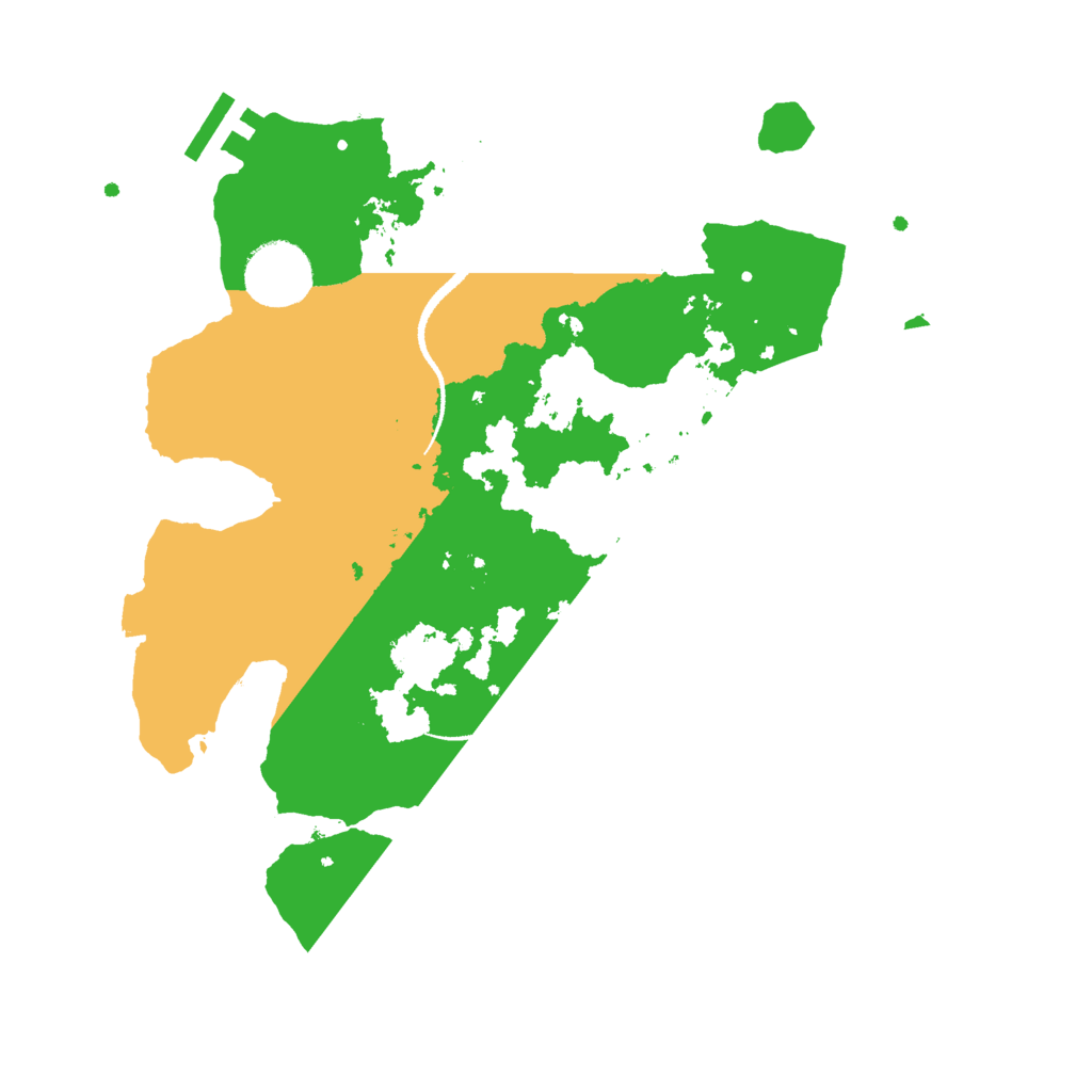 Biome Rust Map: Procedural Map, Size: 3000, Seed: 570668
