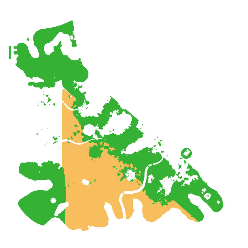 Biome Rust Map: Procedural Map, Size: 4000, Seed: 917364