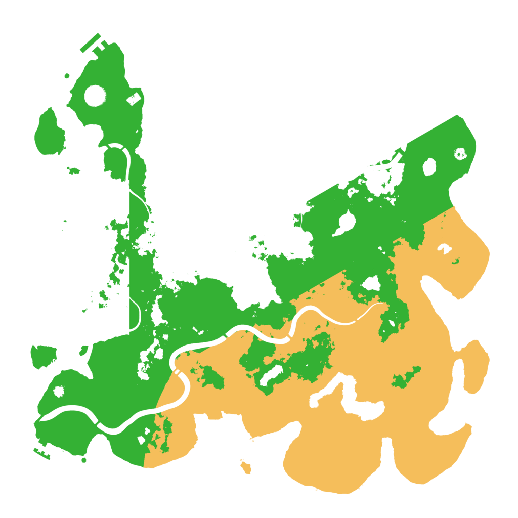 Biome Rust Map: Procedural Map, Size: 4250, Seed: 96074584
