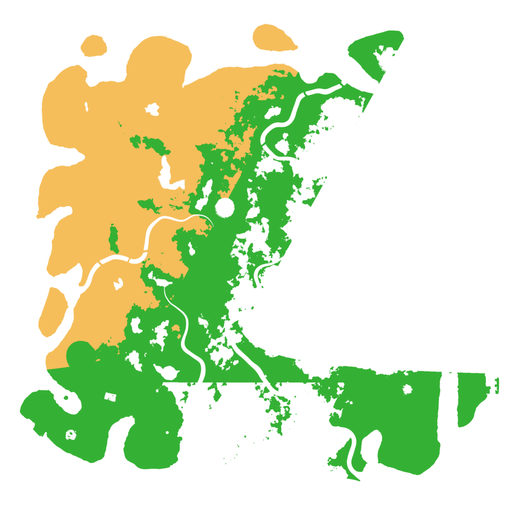 Biome Rust Map: Procedural Map, Size: 4800, Seed: 2138400164