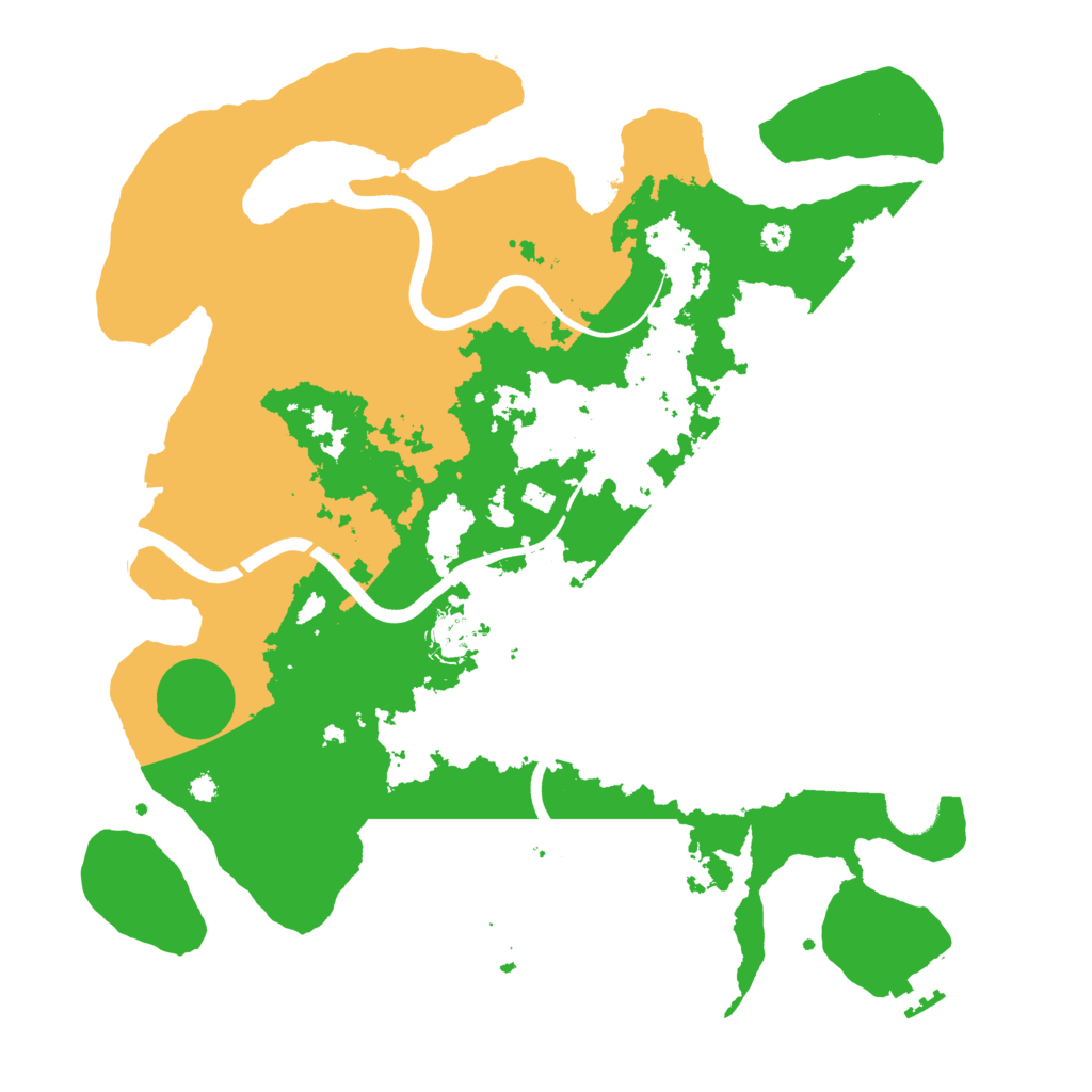 Biome Rust Map: Procedural Map, Size: 3750, Seed: 749731